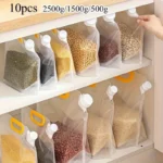 10pcs Reusable Square Plastic Produce Bags